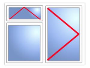 2L Asym: TH Transom+Fixed + SH Full