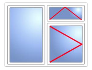 2L Asym: Fixed + TH Transom over SH
