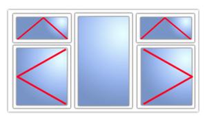 3L: 2× TH Transoms + SHL+Fixed+SHR