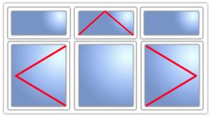 3L Mixed Transoms + SHL + Fixed + SHR