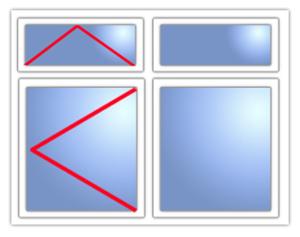 2L Asym: TH Transom+SHL + Fixed